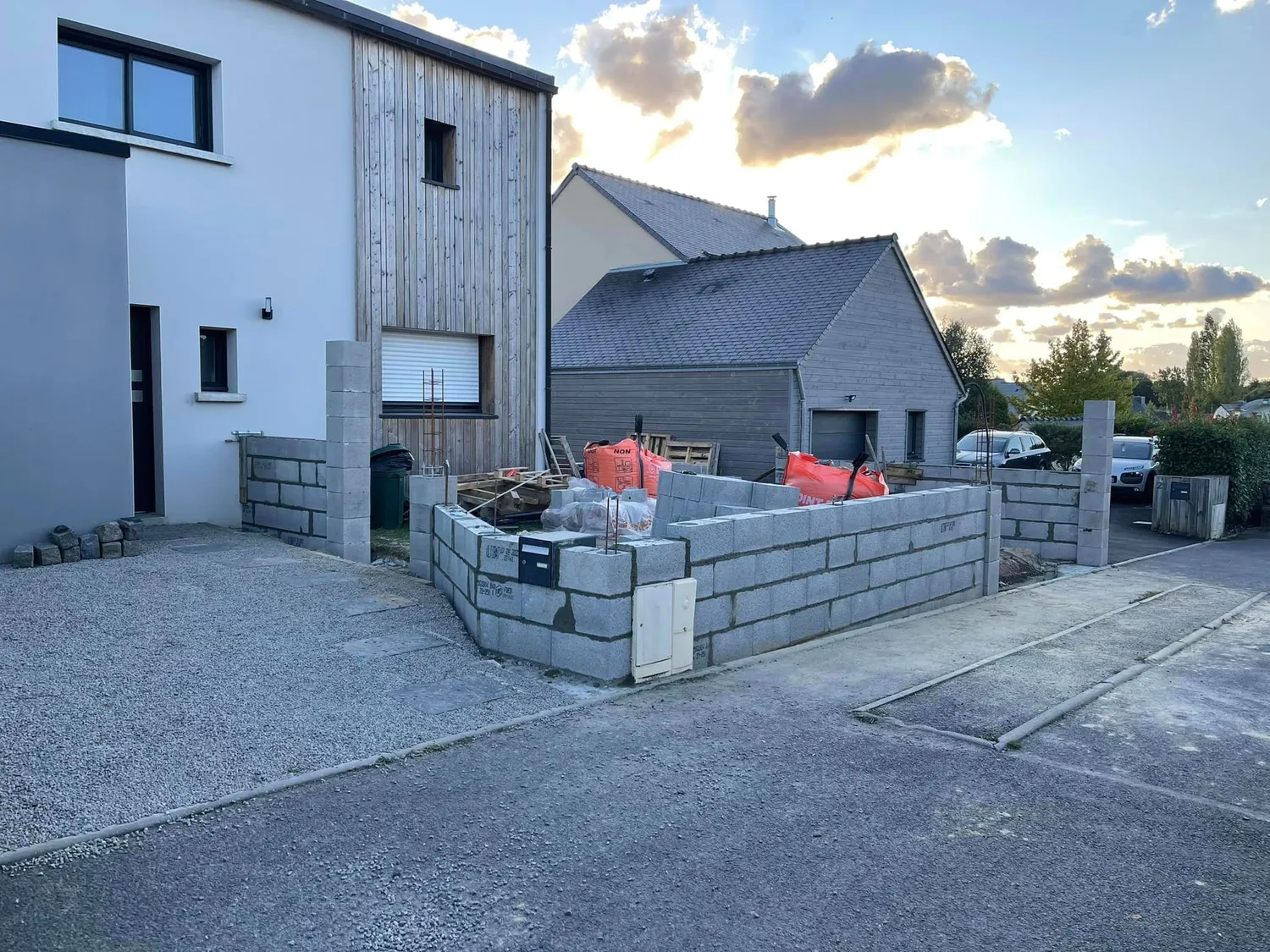enduit agencement exterieur